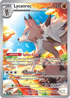 Pokémon Lycanroc 166/159