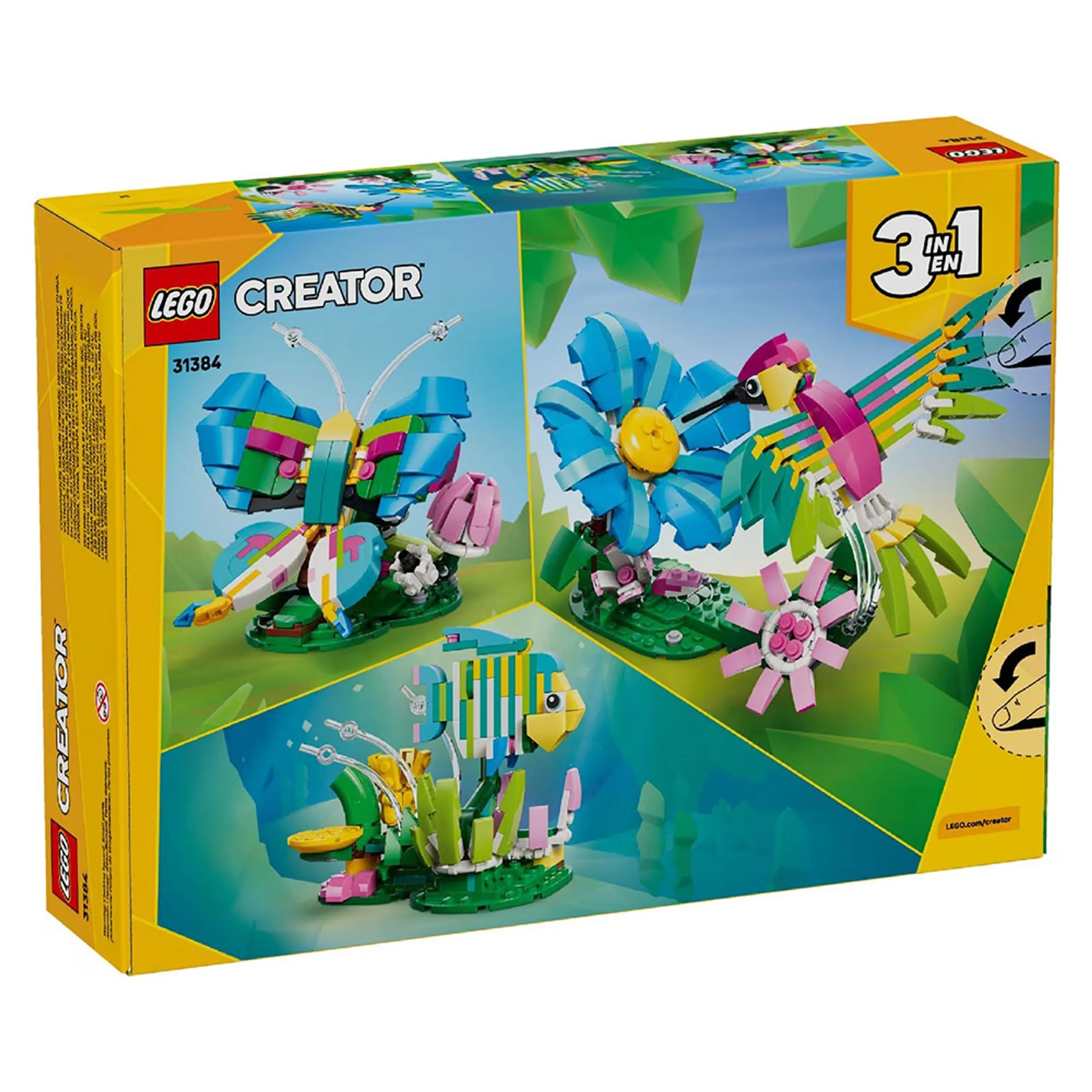 Creator 3in1 Wild Animals (31384)