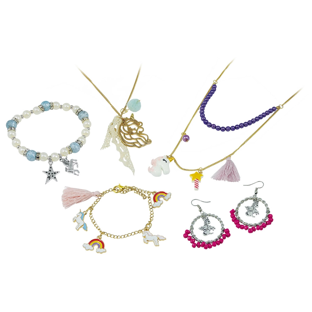 Unicorn Jewellery Kit - 5 Pieces Suitable for 8 to 13+ yrs