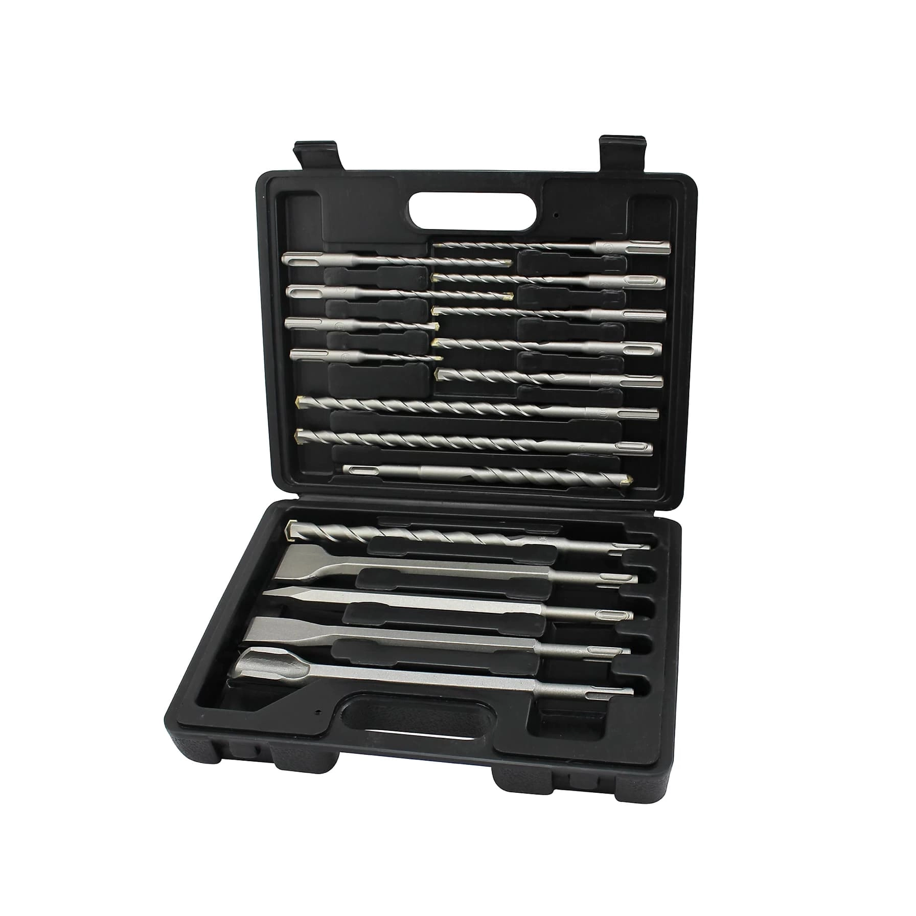 Universal SDS Plus Mixed Drill Bit Set - Tungsten carbide 17 piece(s)