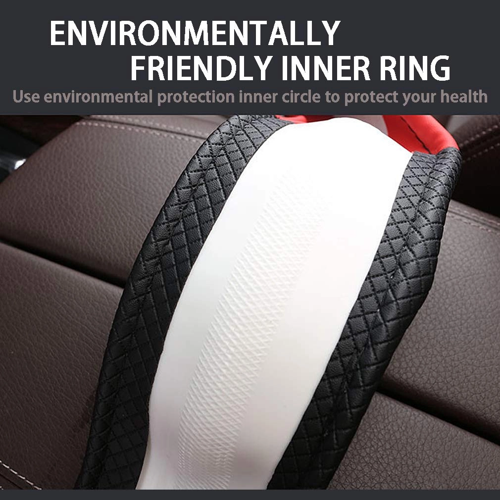 Leather Car Steering Wheel Covers