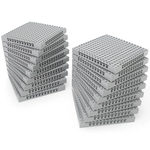 16*16 Plate - 18pcs Light Grey