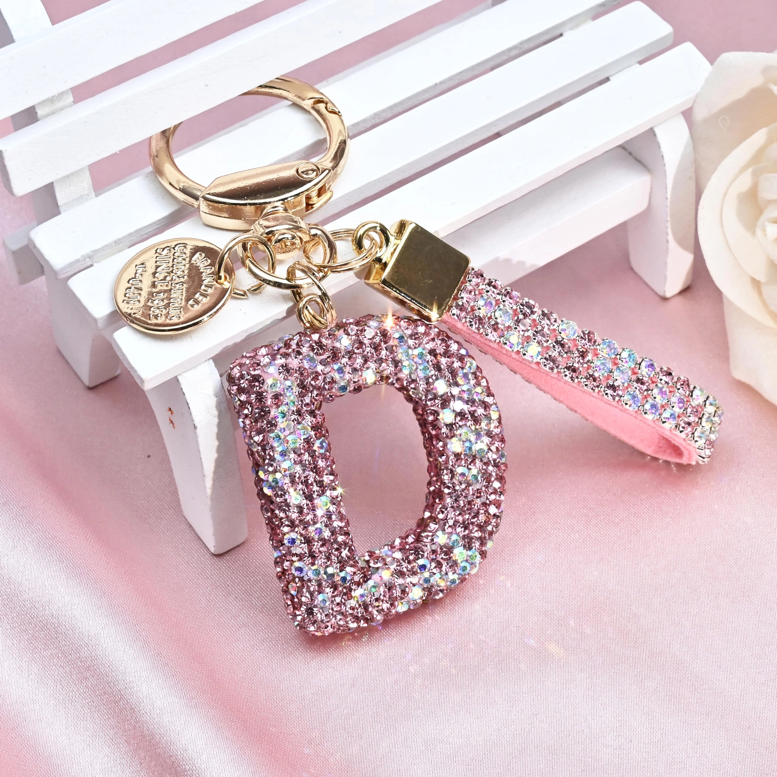 Initial Letter Keychain - Letter
