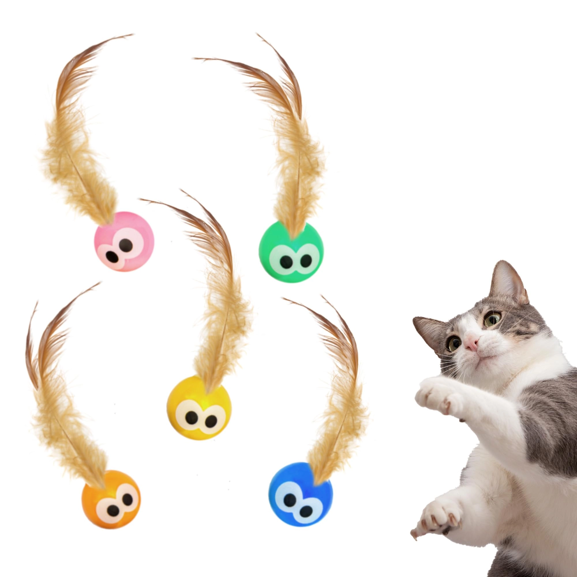 Bouncy Tails Bouncy Ball - Kittens and young cats