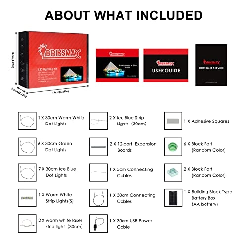 LED Light for LEGO Cheops Pyramid 21058