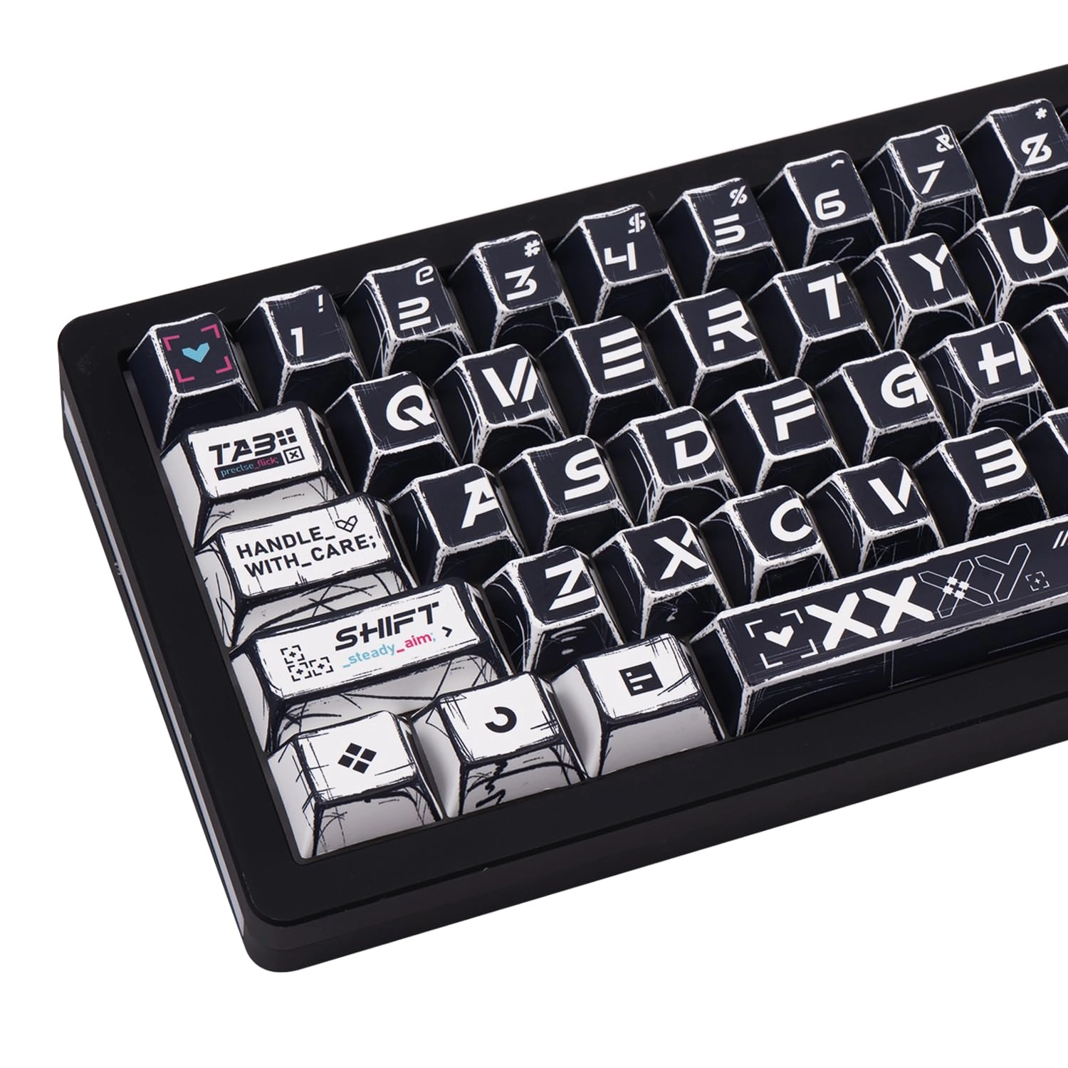 130 Keys Cherry Profile PBT Keycaps - Bluetooth USB-C