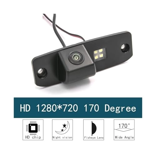 Reverse car rear view camera - Night vision Wired 720 x 540 pixels