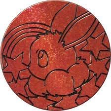 BB-Toy-Trades Pin Flipping Coin - Eevee Red Prismatic Developments