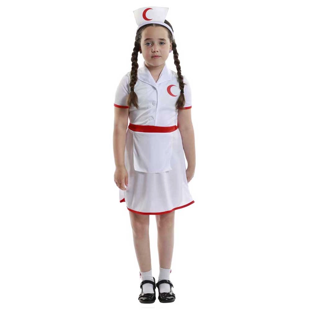 MAD TOYS Nurse Kids Professions Costumes - 7-8 Years