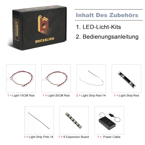 LED Light Set - 77242 Ferrari SF-24 F1 Race Car 3 light sources