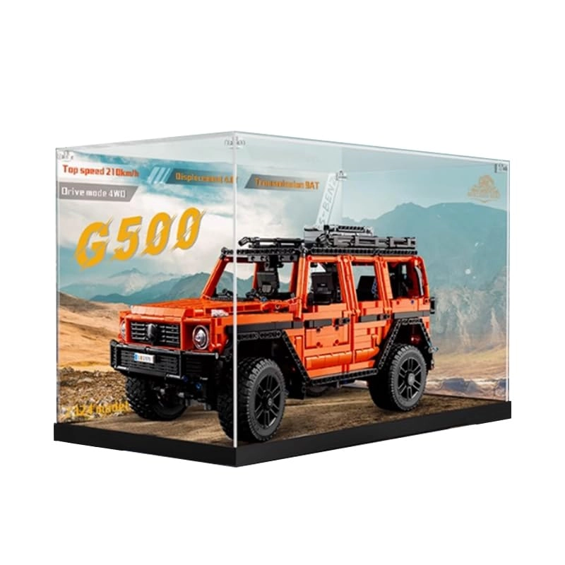 HCAEIOFJ Display Case (42177) - Clear Acrylic 55x30x34cm