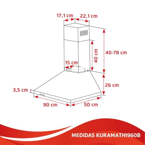 KURAMATHI960B - 621.71 m3/h 90 cm