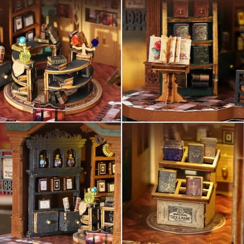 Miniature House Kit - Twilight Bookstore 1:24