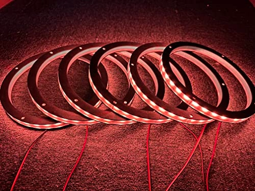 Dream Color Chasing Car LED Speaker Decorative Light Kit - Bluetooth