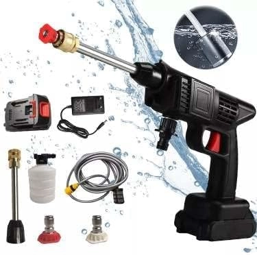 Cordless Electric High Pressure Car Washer - 5M Hose