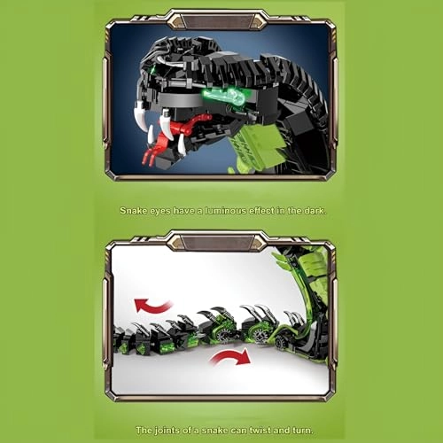 Mechanical Snake - Building Blocks STEM