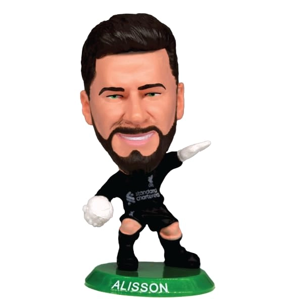 SOCCERSTARZ Liverpool Alisson - Football, Liverpool, Sports (5 cm) (SOC1330)