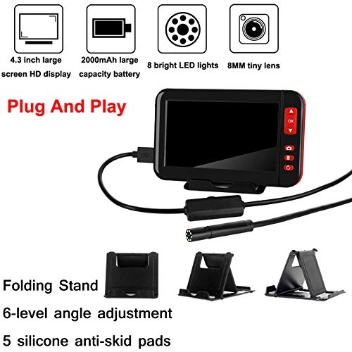 Dual Lens Inspection Camera - 3.9MM/5.5MM/8mm/14.5MM 1M/5M/10M/20M