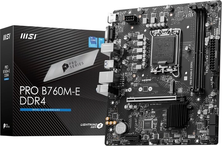 Galaxy Source Technology PRO B760M-E - DDR4 LGA 1700