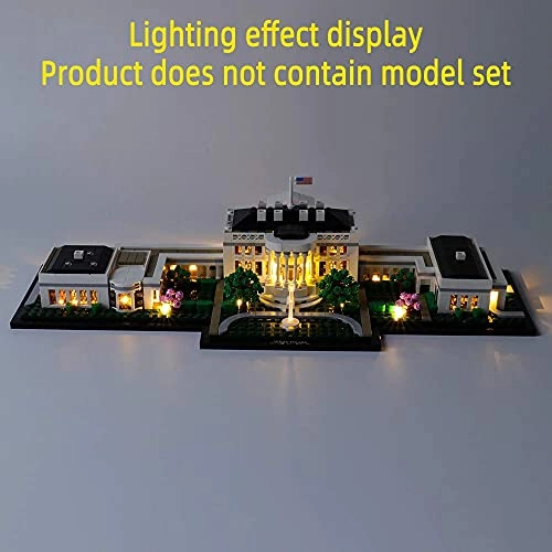 LED Light Kit for LEGO The White House 21054 - 4.5-5V