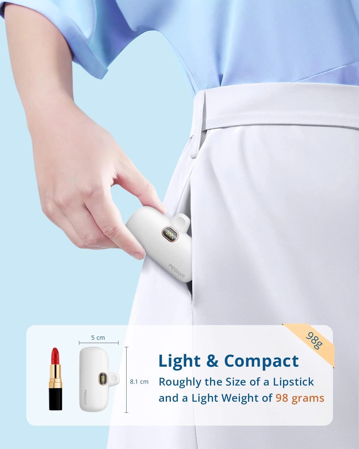 KL-YD42-C2 1INR22/71 - 5000mAh 18W