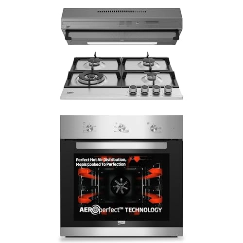 HIAW64225SXL Gas hob + BBIGT22100XML + CFB6433XH