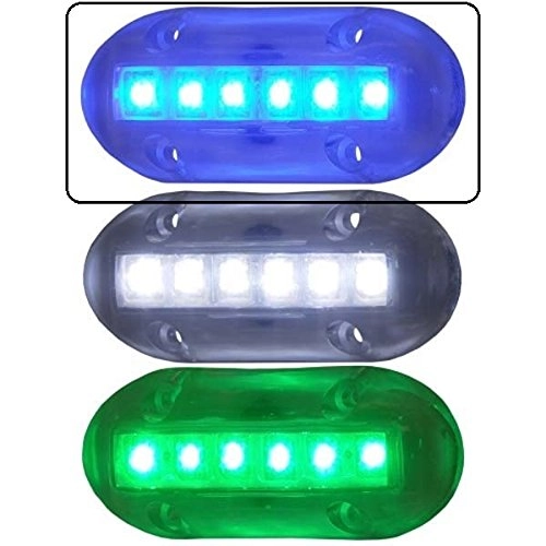 T-H Marine AMRT-LED-51867-DP - BLUE Underwater 1.5'' X 3.5''