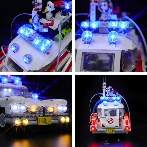 Light Set for Ghostbusters ECTO-1 Building Blocks Model (10274)