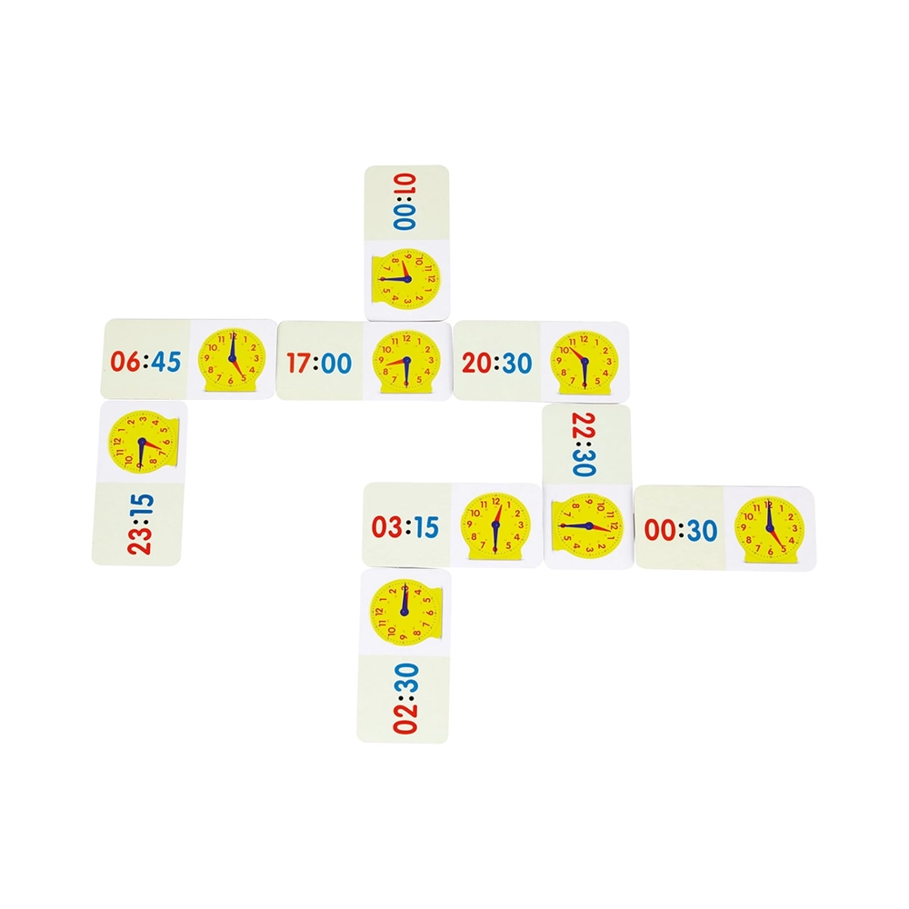 Time Dominoes - 6 years and above 36 pieces