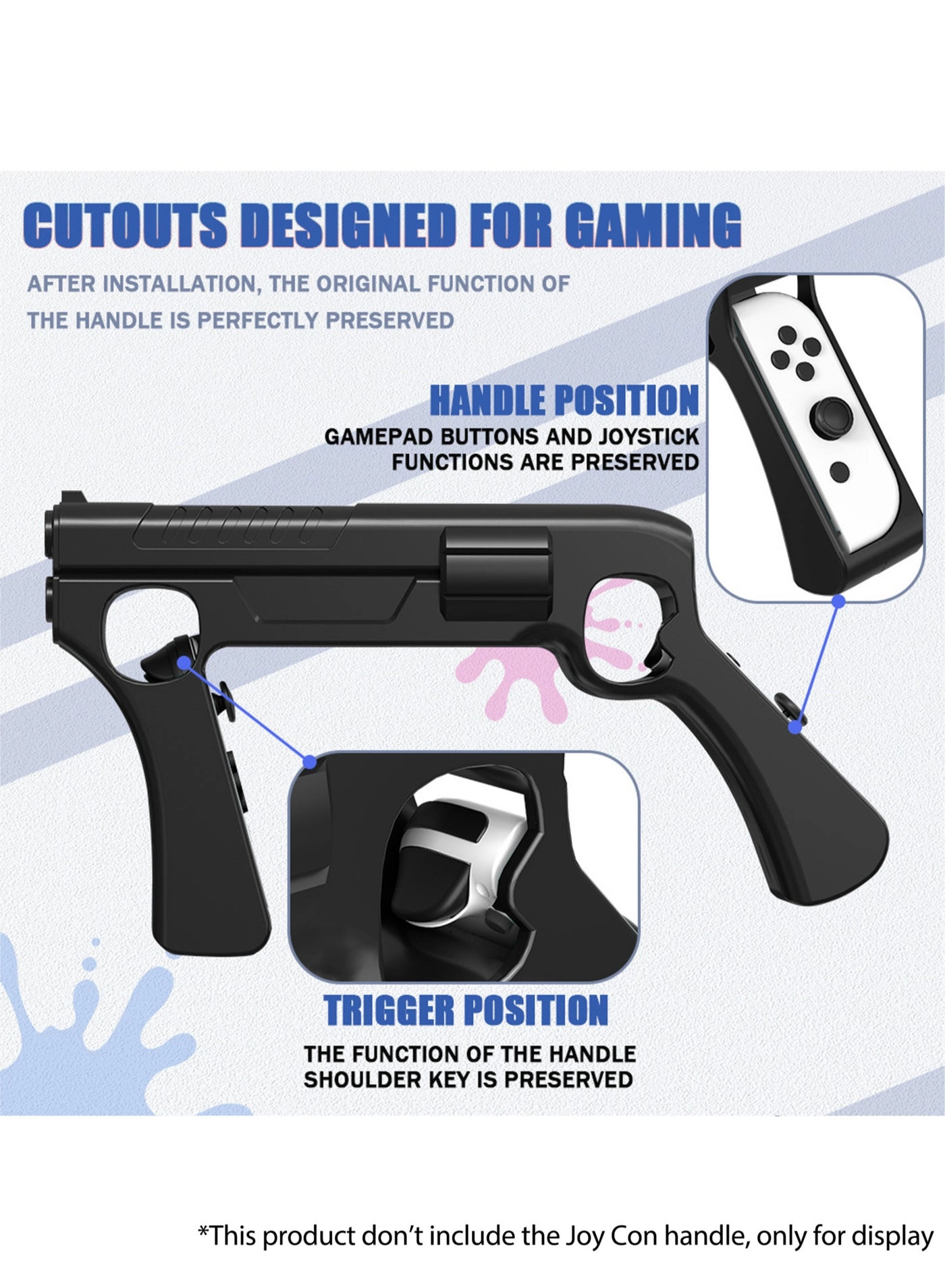 Gun Grip Cover - Nintendo Switch