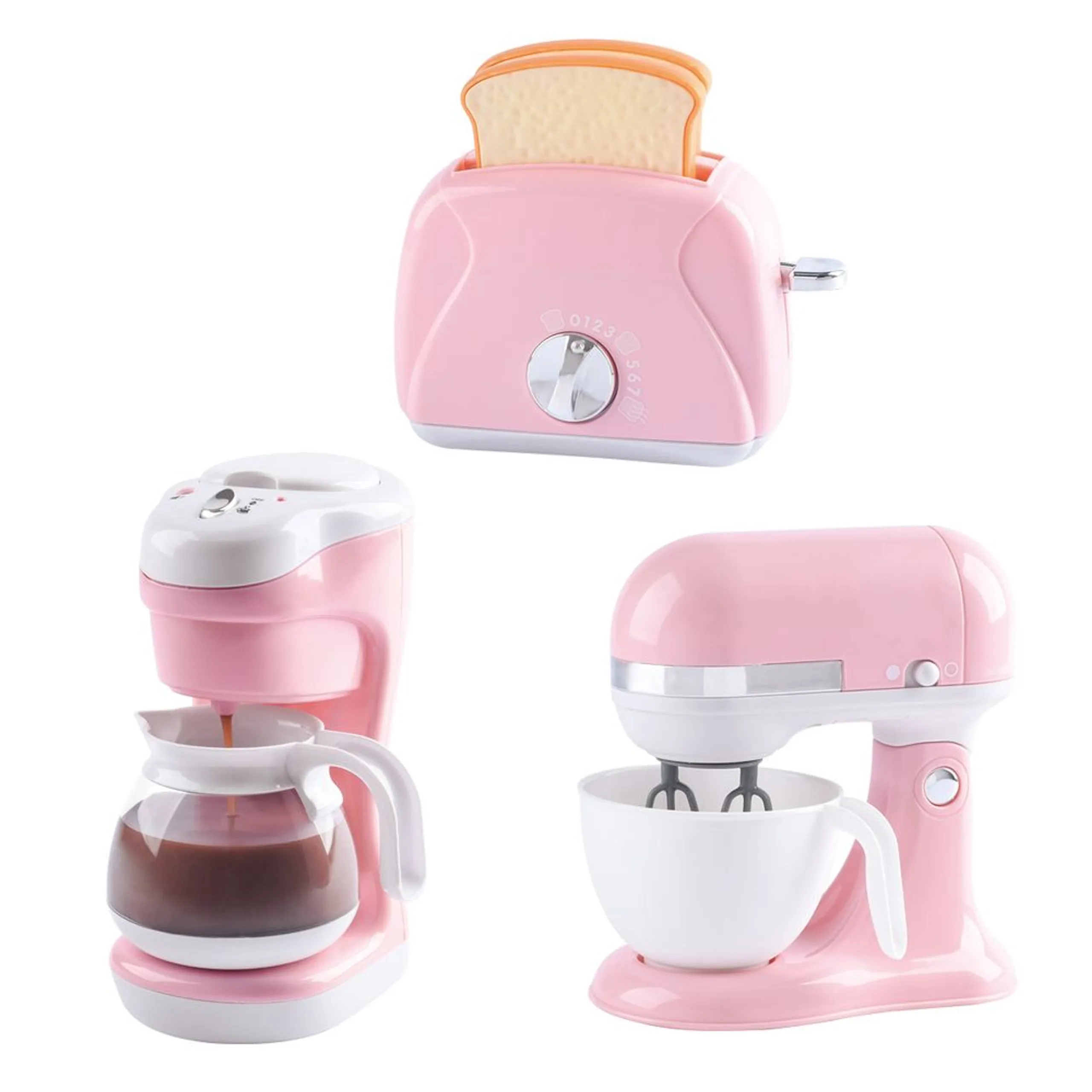 Coffee Maker + Stand Mixer + Pop-up Toaster - 3 pcs (2169971-38186_PL)