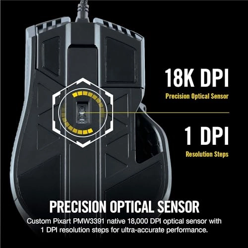 Ironclaw RGB Gaming Mouse - Wireless