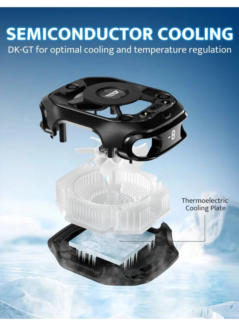DK-GT - Magnetic Phone Cooler 2000mAh RGB