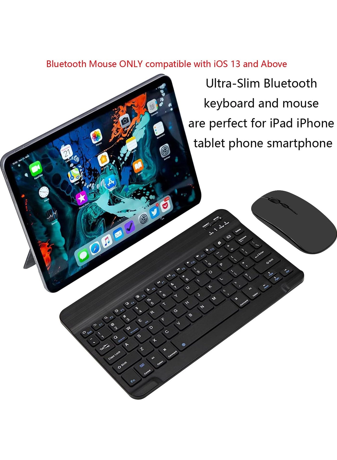 Bluetooth Keyboard and Mouse Combo