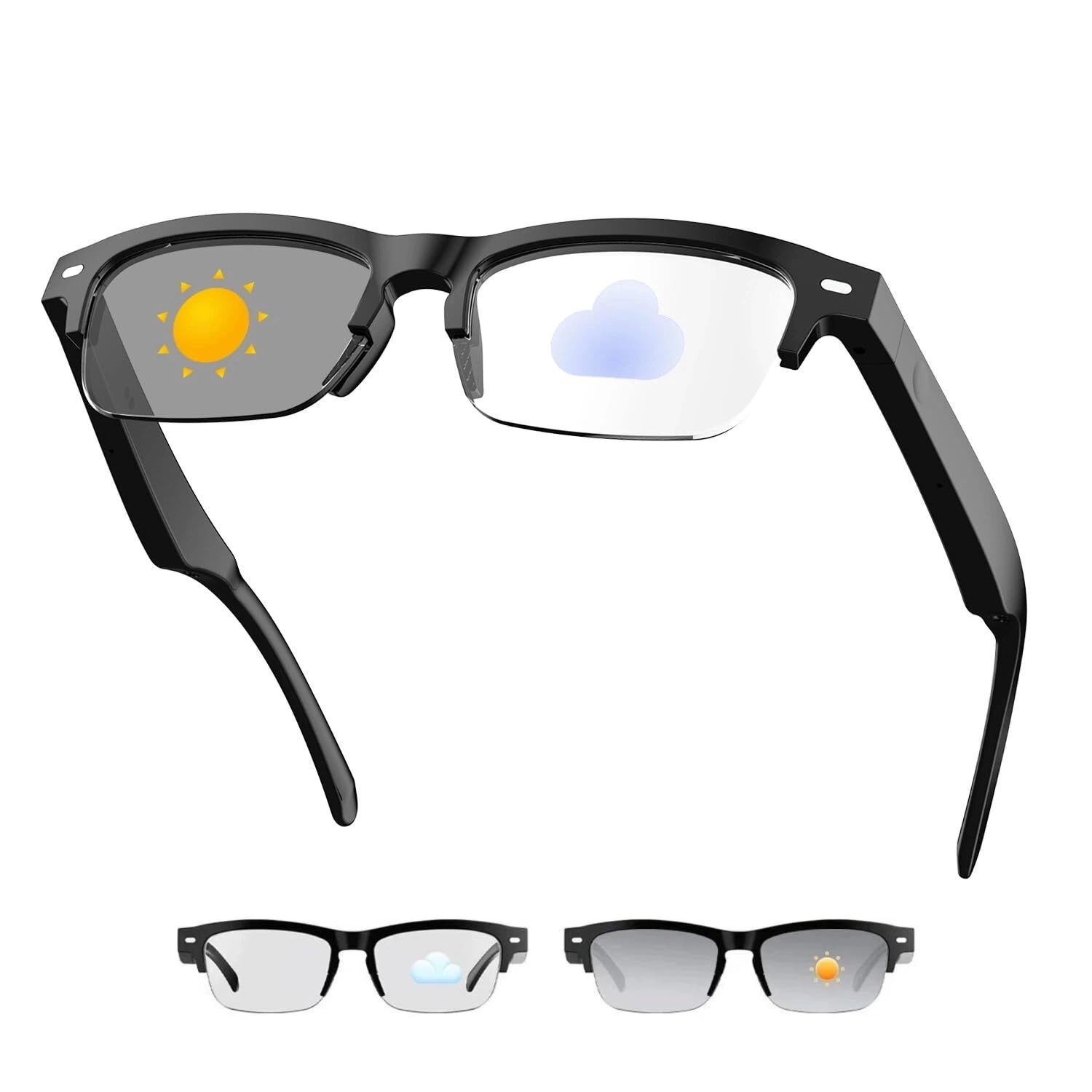 Smart Glasses - Half-Frame Bluetooth