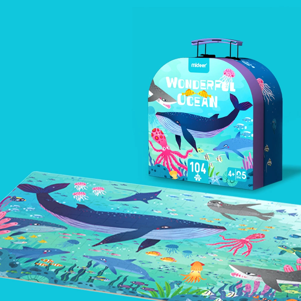 Wonderful Ocean Puzzle - 4 +