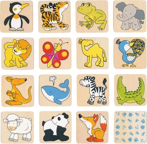 Animals Memo Game - 3 years and up 1 pieces