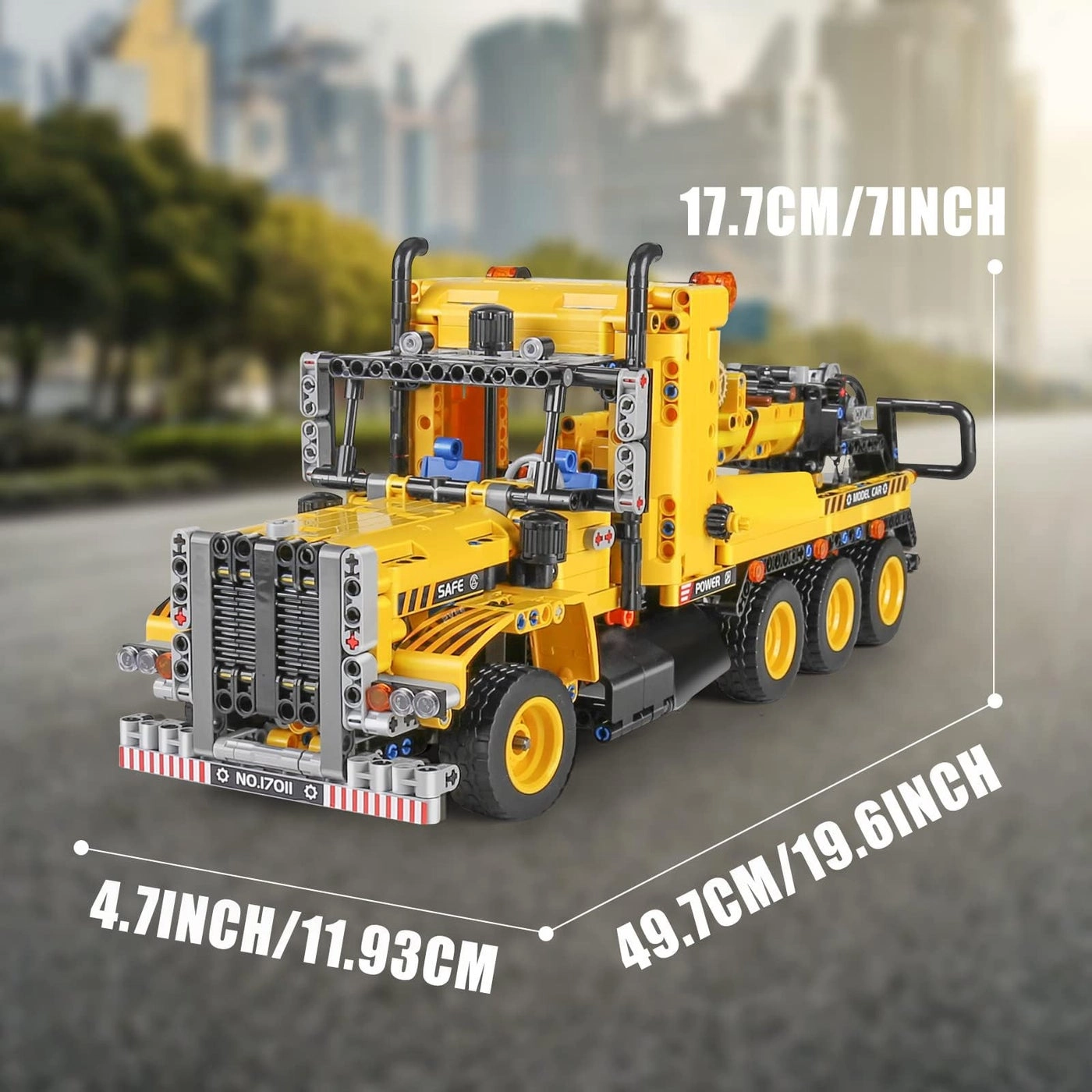 17011 Heavy-Duty Tow Truck - 1250 pcs for ages 8+