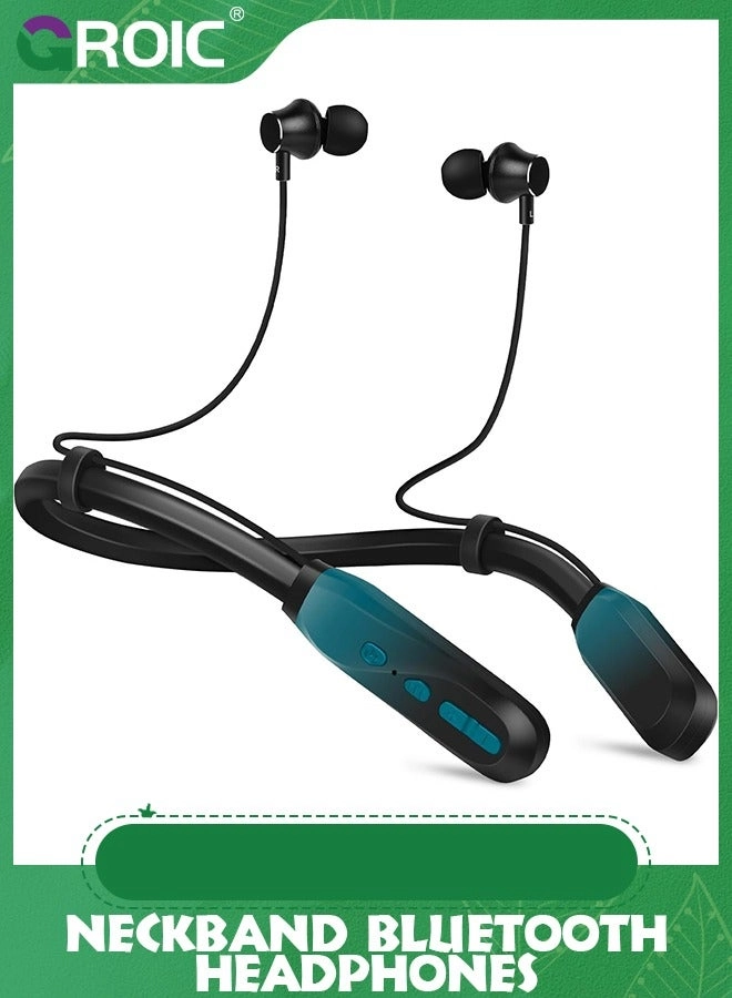 GROIC Neckband Bluetooth Headphones Wireless Earbud