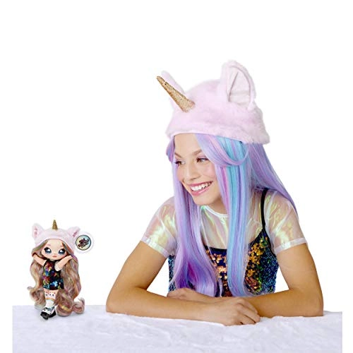 Na! Na! Na! Surprise - 2-in-1 Fashion Doll Plush Pom Confetti Balloon Ages 3+