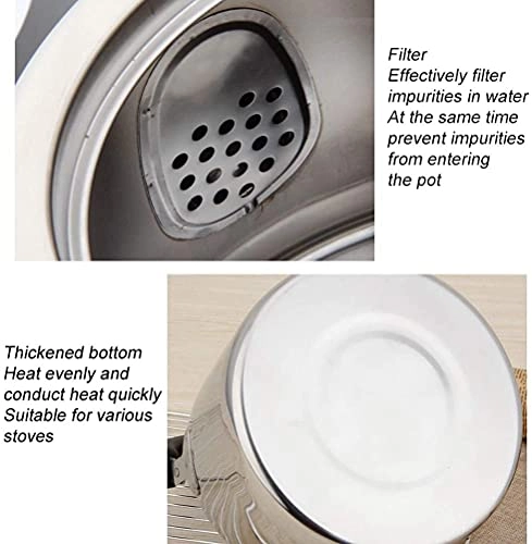 Stovetop Induction Whistling Kettle - 5L