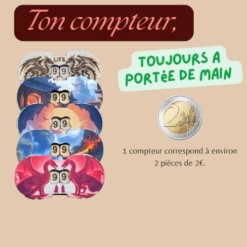 Life Counter - Wood The Citadel (French)