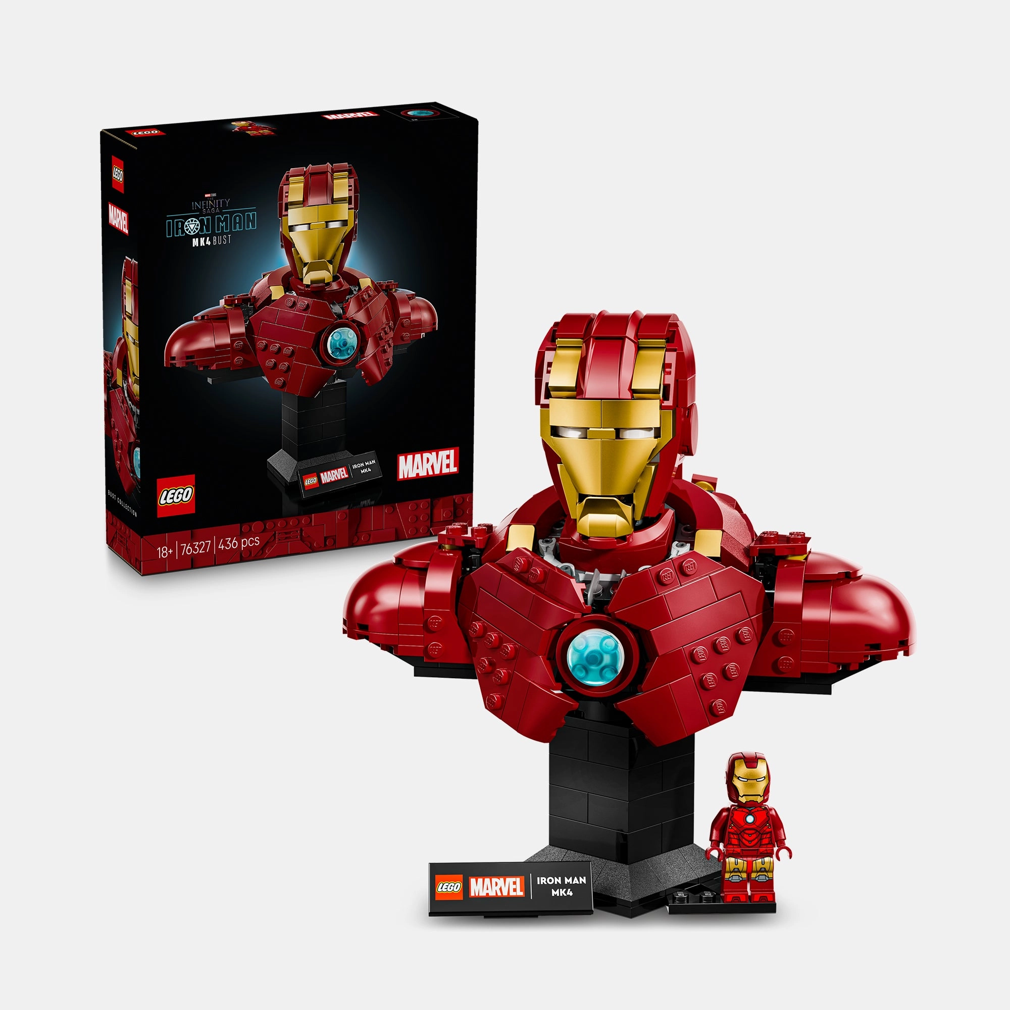 LEGO Iron Man MK4 Bust - Super Heroes (17 cm) (B358935)