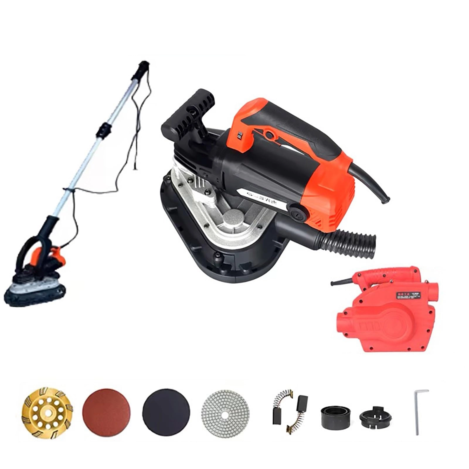 Generic Concrete Grinder - 2450W Full Kit