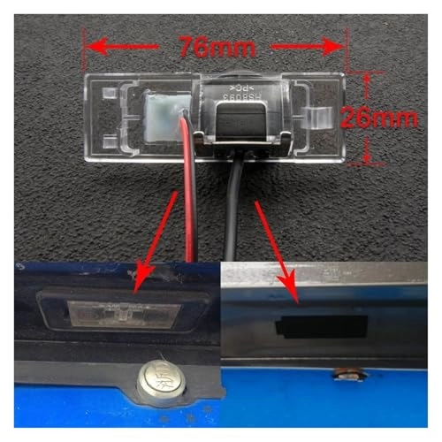 Rear View Camera - Night vision Universal RCA Connector 720P