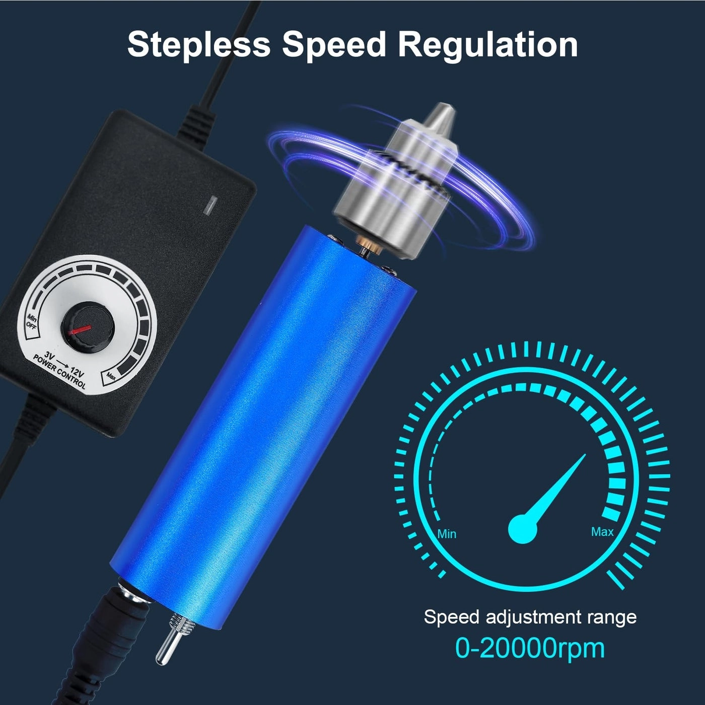 Electric Resin Polishing Kit - 110 accessories