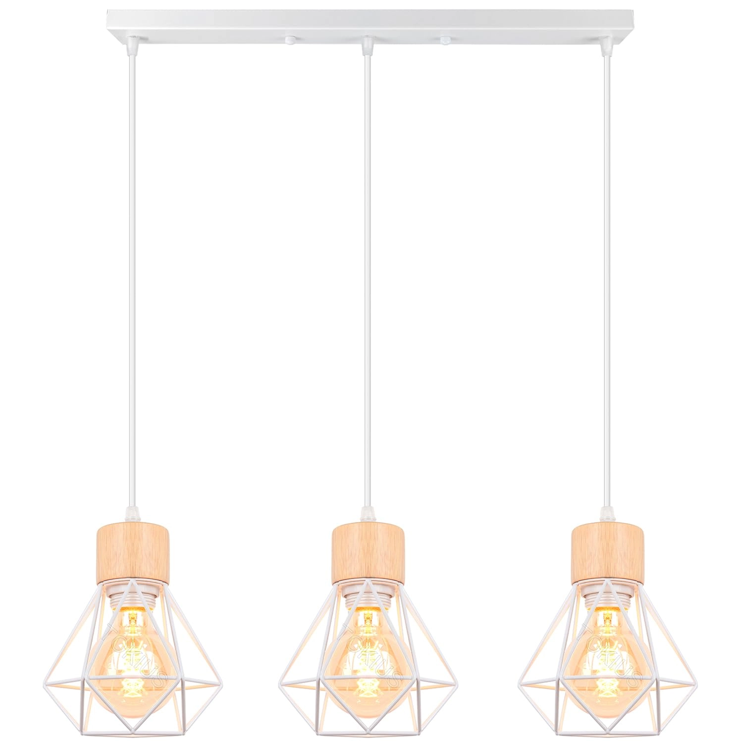 Pendant Lamp - 3-Bulb E27 16 cm