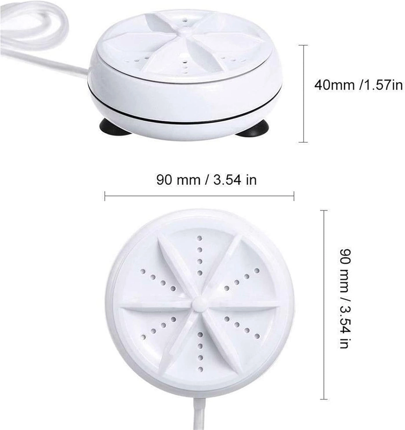Ultrasonic Turbo Washing Machine