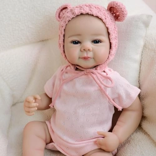 Reborn Baby Doll - 20 Inch Vinyl Girl Ages 3+