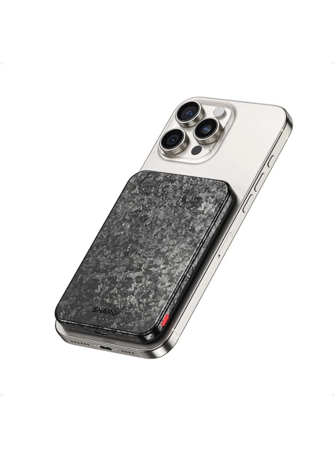 SHARGE CarbonMag - MagSafe 5000mAh 20W